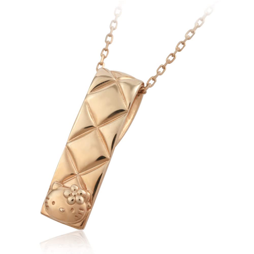 

Hello Kitty Quilted Necklace [Jplus] (Pink Gold)