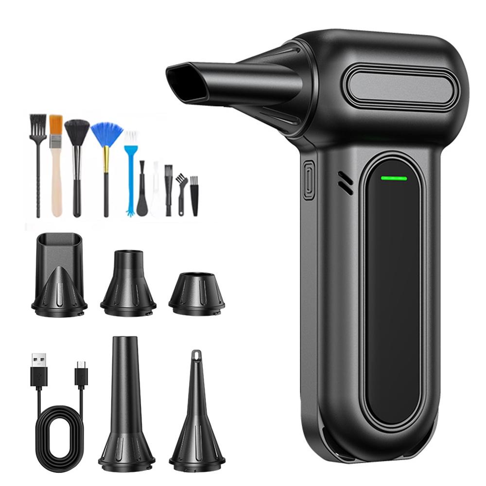 New Electric Air Duster Air Blower 400000RPM Super Power Turbo Fan Rechargeable 3-Gear Brushless Motor for Car/PC/Home/Outdoor