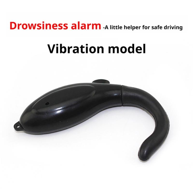 Over Ear Driver Fatigue Reminder, Anti Drowsiness Alarm with Audible and Vibration Modes for Highway Travel, Night Duty
