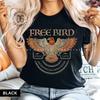 Free Bird Shirt Band Tshirt Retro Band Tshirt Summer New Unisex Cotton Tshirt