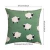 Luxurious Pillow Case Cushions Cover Pillow Slipcover For Easy Cleaning With Zippers Closure Ideal For Sofa Or Bed
