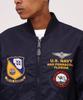 Avirex Blue Angels Jacket Men's L-2 F-14 (Size M, 440, Royal) (Product Code 783-4152003)