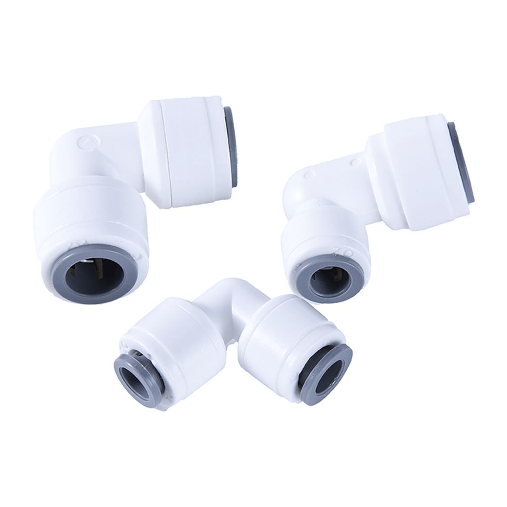 90 Grad Winkel RO Wasseranschluss 15 Typen Innen- Außengewinde 1/4 3/8 POM Schlauch PE Rohrverbinder Filter Umkehrosmose Teile