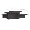 Coffee Tables 2 pcs Gray 111.5 x 50 x 33 cm Particleboard