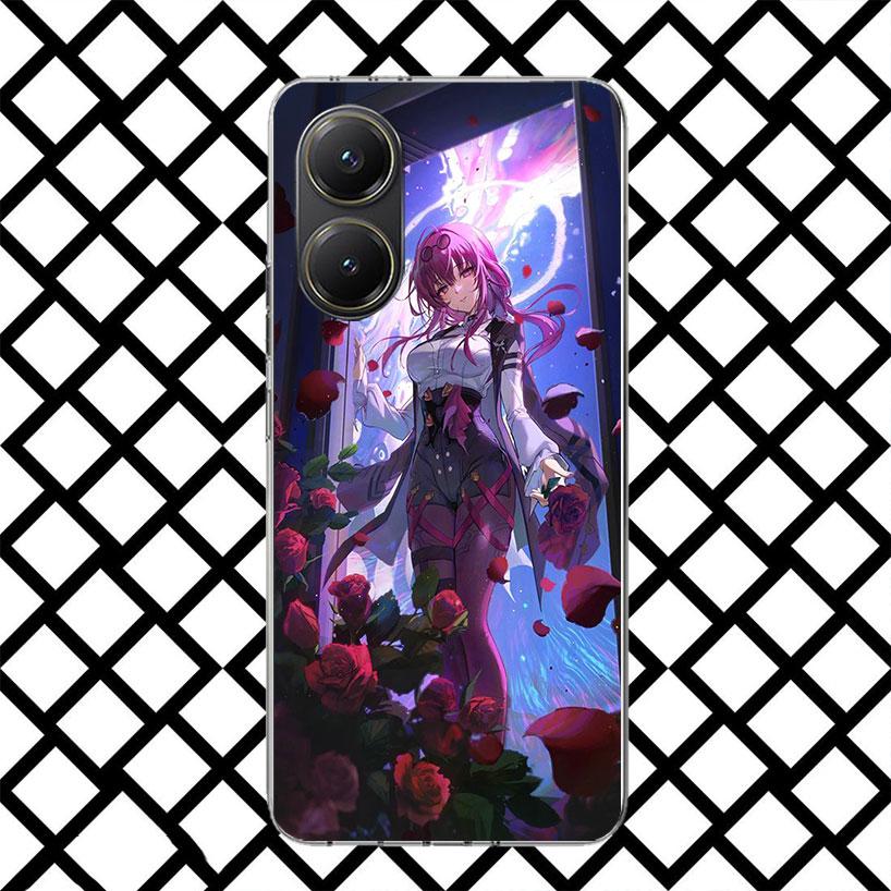 Honkai Star Rail Kafka Phone Case for Xiaomi Poco F7 Ultra X7 X6 X5 Pro X4 Gt M8 M7 Redmi 15 15C 13 13C 12 12C Soft Cover Fundas