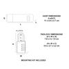 Master Lock Pack Including Door Hasp and Combination Padlock