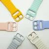 Original Silicone Strap for Samsung Galaxy Watch 7 44mm 40mm FE belt Bracelet Galaxy Watch 4 6 Classic 5 pro band 43mm 47mm 45mm