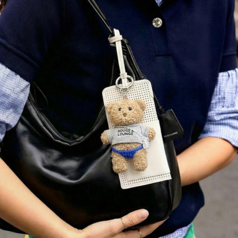 Rouge Lounge Rulla Bear Keyring Ra2g3azz008wbl