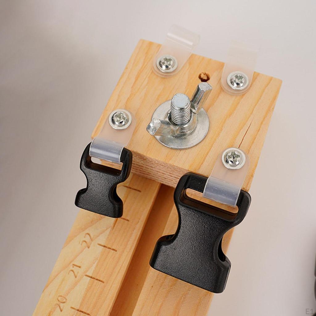 Paracord Jig Bracelet Maker Wristband Adjustable Handcrafted Braiding Weaving Craft