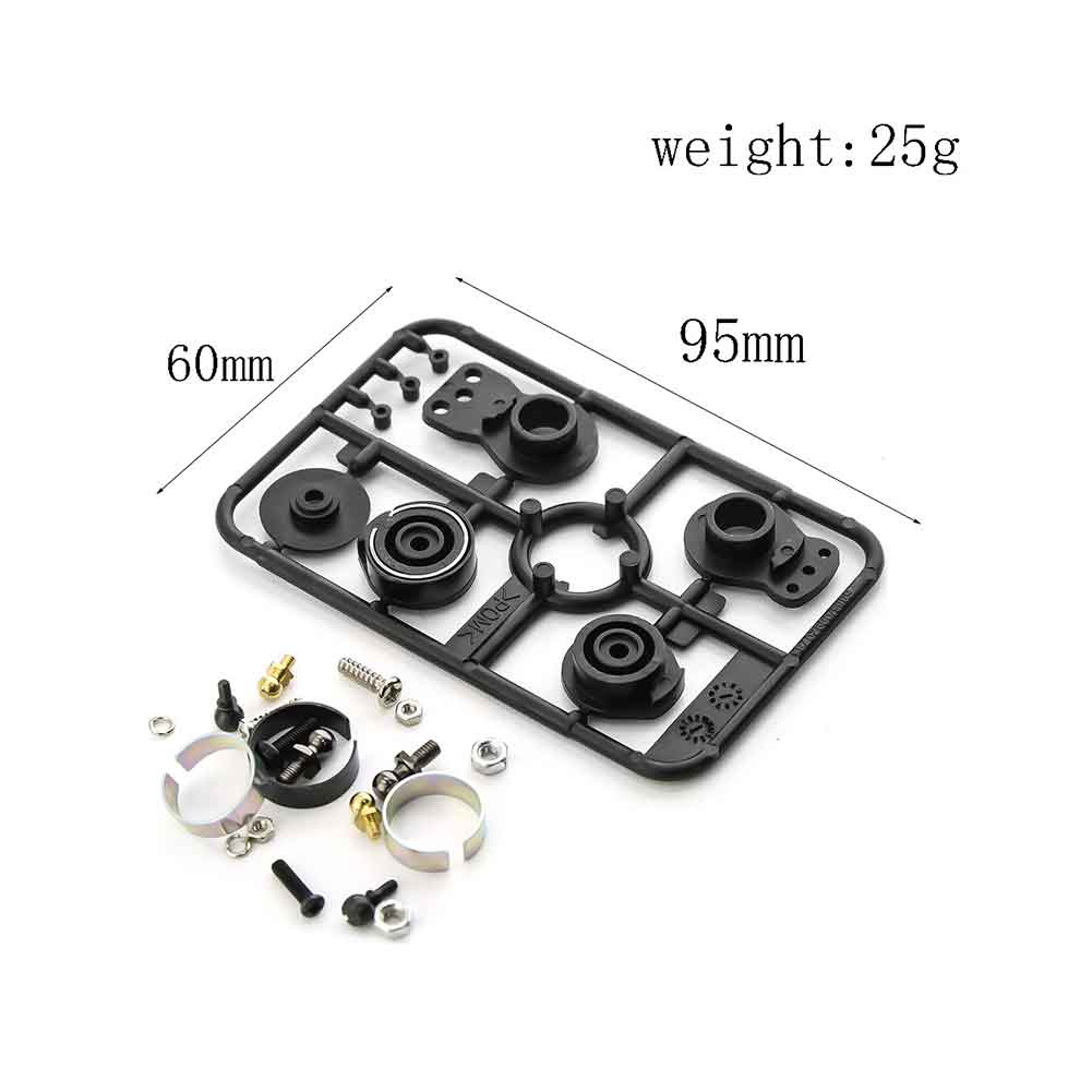 High Torque Servo Saver 50473 51000 Upgraded Spare Parts Compatible For TAMIYA TT01 TT02 XV01 XV02 TD2 TD4 RC Car W122