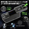 VEHSUN Wireless Charging Console Box for Toyota and with Smart USB LED and Convenient Universal Fit Voxy, Stepwagon, Noah, Estima, Wish, Console,