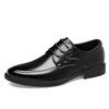 Fashion All-match Flats Fashion Oxfords Shoes Leather Male Outdoor Walking Shoes Lace-Up Male Comfortable Casual Shoe  Men Dress Shoes
