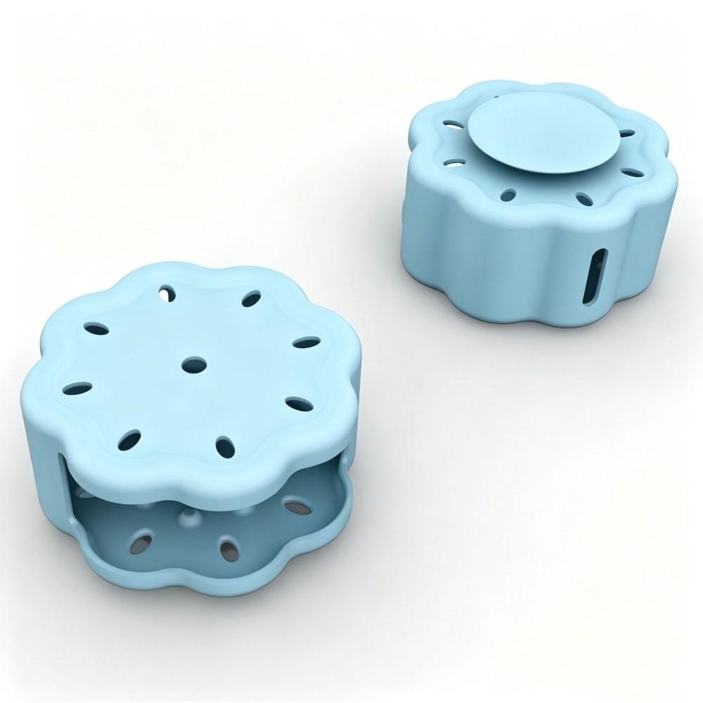 Reusable Fragrance Box Silicone Scent Holder New Hanging Fragrance Case Bathroom Use