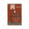Segni Metallici Bici Vintage Poster Retro Bici da Ciclismo Decorazione Bar Pub Club Shabby Chic Pittura Artistica da Parete Targhetta 20x30cm