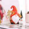 Colourful Faceless Elderly Figurine Cute Merry Christmas Decoration  Garden Home Xmas Decor