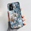 Für ZTE Blade A72S A7050 Hülle Für ZTE Blade V41 Smart Cover Luxus Mode Schmetterling Blume Silikon Weich Schwarz TPU Stoßfänger Schale