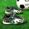 New Children's Football Shoes Boys and Girls Primary School Students Velcro Football Shoes Broken Nails Sports Shoes