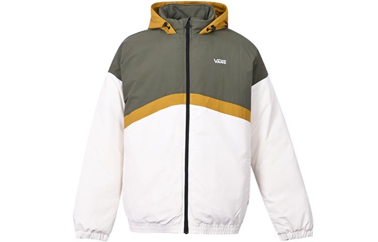 Vans Down Jackets Men s Ecru Hooded Moderate Other VN0A5F7B3KS S