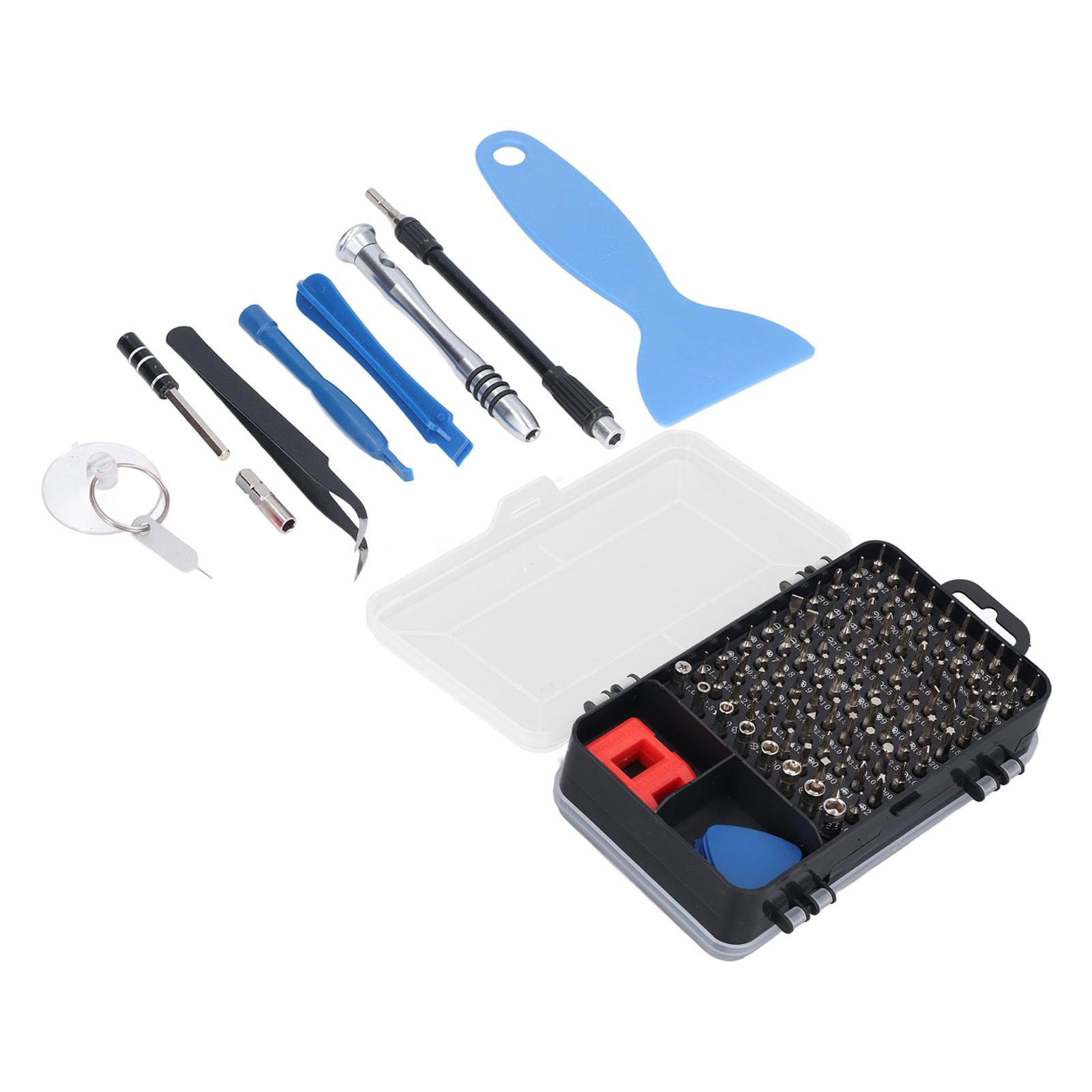 Точный портативный набор отверток 112 в 1 для электроники, магнитный маленький набор отверток для мобильных телефонов, компьютеров, часов