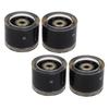 4 PCS  board Wheels and Bearings   Wheels Magnetic   Friction High   PU 55x45mm