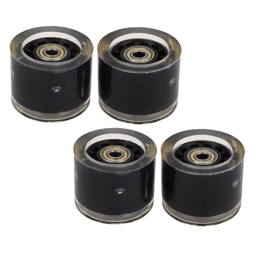 4 PCS  board Wheels and Bearings   Wheels Magnetic   Friction High   PU 55x45mm