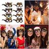 New Year 2026 Paper Eyewear Bundle 8 Pcs Costume Accessory Funny Party Glasses Celebration Decoration Props