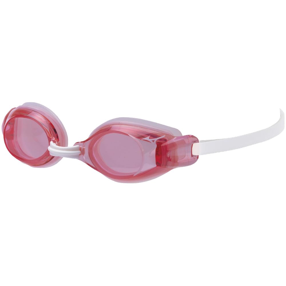 Mizuno N3JFB751 Junior Swimming Goggles for Competitive Size Pink x (Cushion Type) Swimming, 64 Clear, Tv 81%