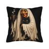 Tung Tung Tung Sahur is Calling Funny Italian Brainrot Pillowcases Vintage Pillow Case For Wedding Party Home Decor Pillow Cover