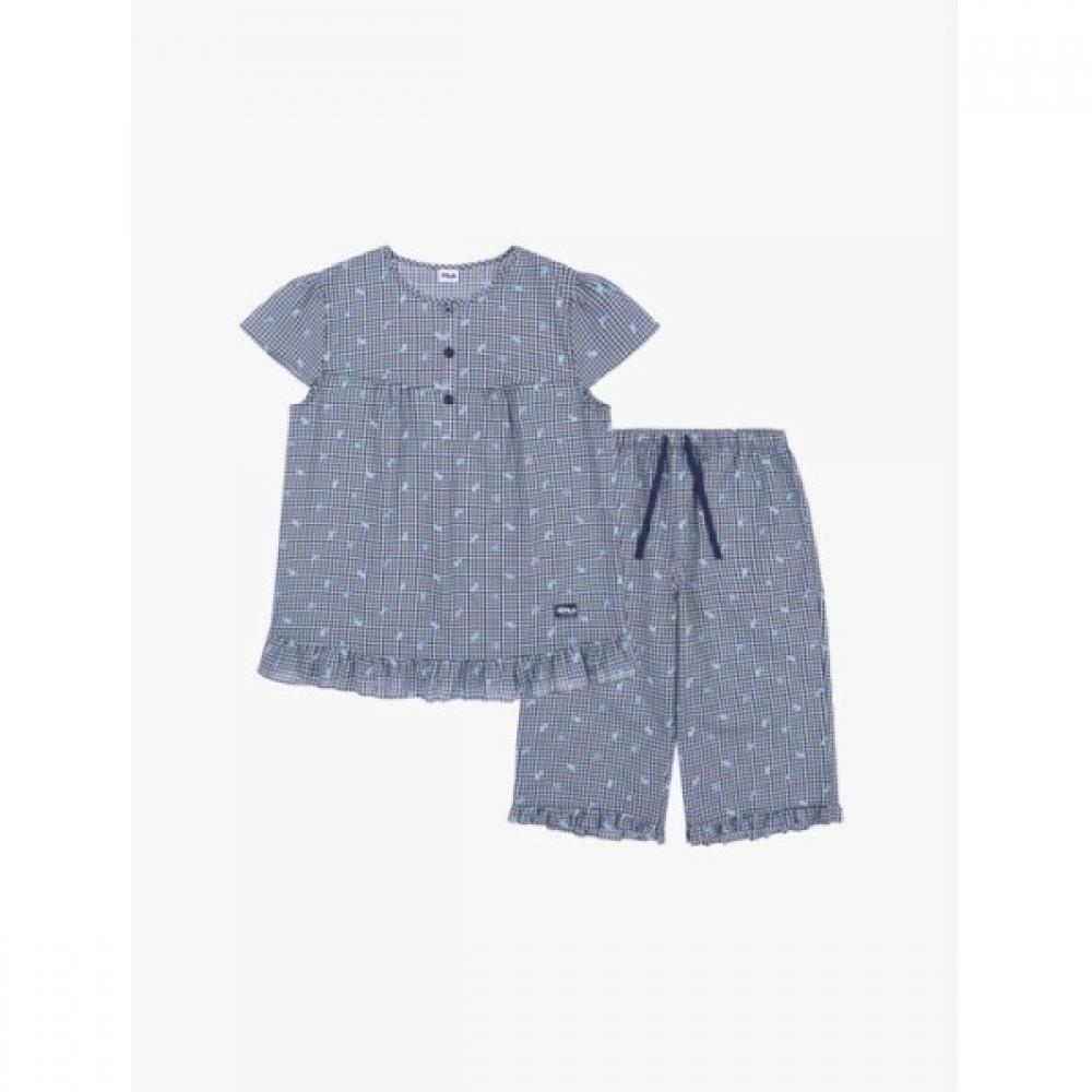 Fila Women S Short Sleeve Pajama Set Pineapple Print Pjh2650fnay 95