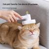 Pente Elétrico 2 em 1 para Higiene de Animais de Estimação: Pente Massageador Antiqueda e Antifrizz para Gatos