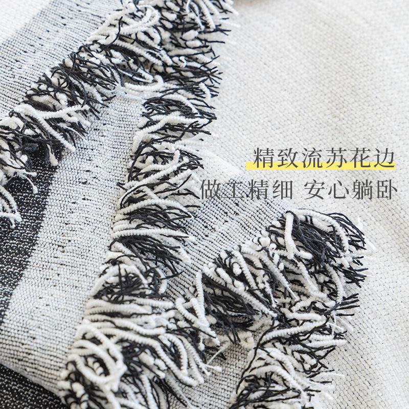Sofa Cover Cloth All-season Universal Cover Universal Blanket Towel Nordic Minimalist Style Thick Texture Double-sided Usable