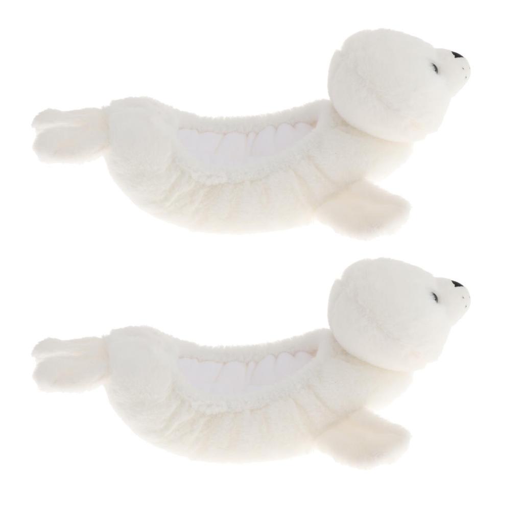 Ice Skate Blade Covers Soft Plush Hockey Skate Covers 35cm Skate Protect Durable Plush for Ice Figure Skating Training Penguin