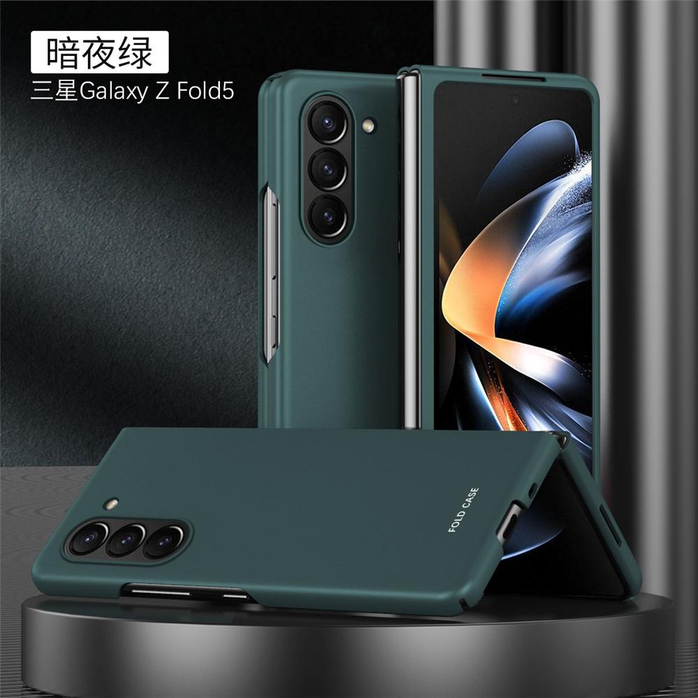 

Роскошные ультратонкие чехлы для телефонов для Samsung Galaxy Z Fold 5 5G, защитный чехол для камеры, матовый противоударный чехол для ПК, чехлы For Z Fold 5
