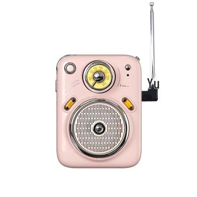 Divoom Beetles-FM II Retro Mini Bluetooth Speaker CN Plug (adapter Included)