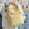 Schoolbag Japanese cute college style schoolbag for junior high school students new cartoon large-capacity class backpack versatile backpack