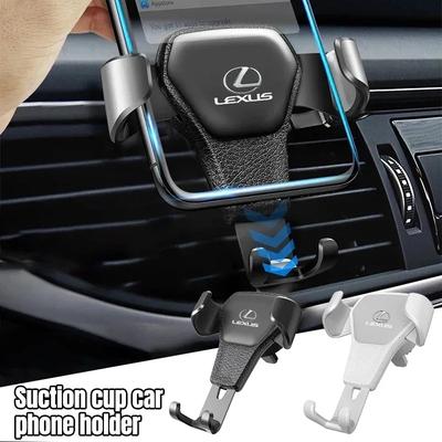 Schwerkraft Auto Halterung GPS Handy Halter Lüftungsschlitz Montage Für Lexus IS200 IS250 RX350 RX GX460 NX200 NX GS430 GS ES RX300