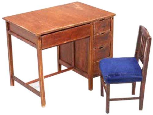 

Cobaanii Mokei Kobo 1/12 Memories Alley Series Teacher s Desk and Chair Assembly Kit OY-005