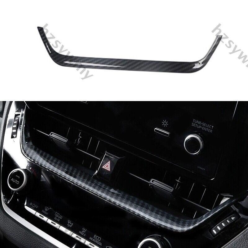 Console Air Outlet Vent Trim Carbon Fiber For Toyota GR Corolla Hatchback 2023+