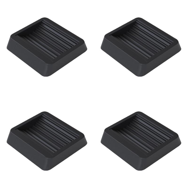 Not Slip Rubber Pad Set Furniture Wheel Not Slip Fixing Pad Wheel Stoppers Set Prevent Movement & Protect Floors