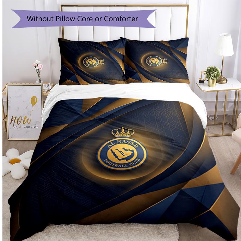 Cristiano Ronaldo Printed Bedding 3 Piece Set Cozy Breathable Bed Cover Set As Housewarming Holiday Gift