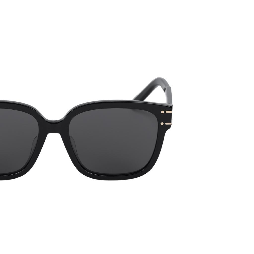 Dior Logo Irregular Frame Sunglasses Women sunglasses Black DIORSIGNATURE-S7F