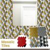 1 Pcs Modern Peel And Stick Backsplash Tiles DIY Kitchen Bathroom Wall Sticker Home Decor Waterproof Self-Adhesive Mosaic Tiles