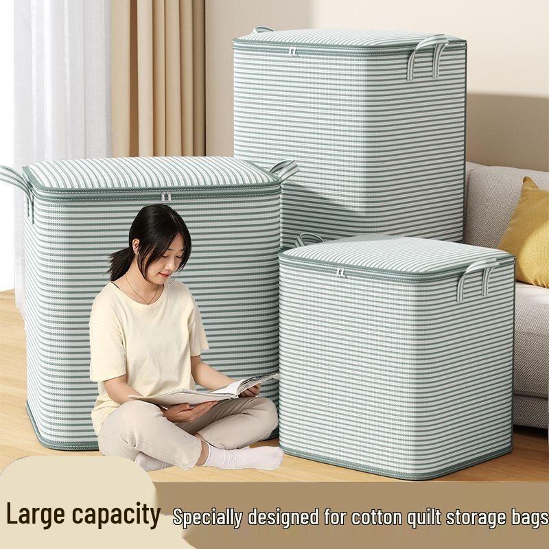 120g Große Kleiderschrank-Organizer-Tasche: Staubdichter Aufbewahrungskorb mit hoher Kapazität für Umzüge und den Haushalt