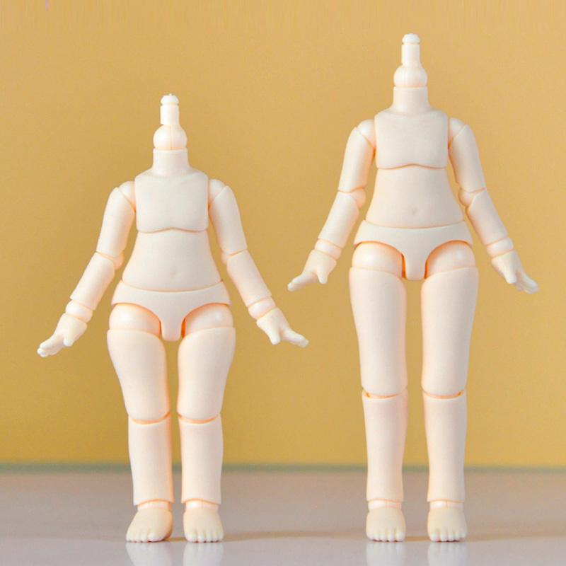 New 10cm 11cm BJD Doll toys YMY body suitable for GSC ob11 1/12 BJD doll body spherical joint doll toy hand set doll accessories