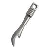 TC4 Titanium Alloy Crowbar Mini Keychain EDC Multi-functional Express Delivery Opening Tool Bottle Opener Necklace Pendant FC21