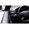 For Benz C-Class 2008-2014 Silver Alloy Headlight Button Control Cover Trim 2PCS