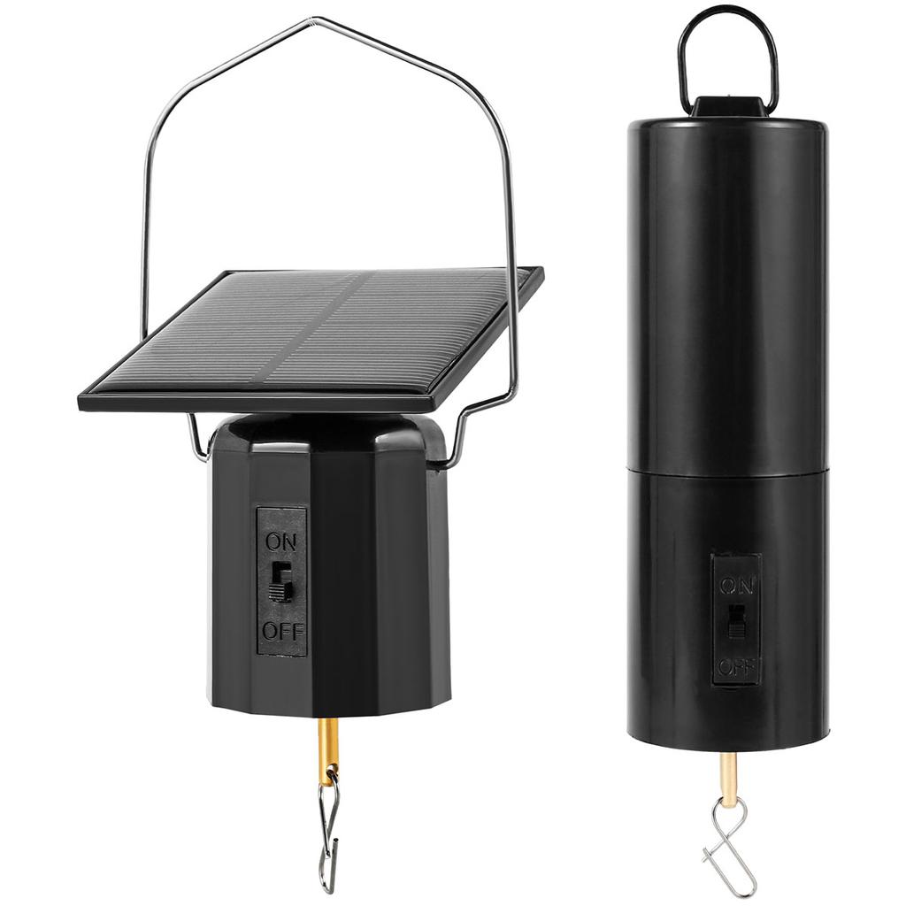 1/2Pcs Hanging Rotating Motor Solar or Battery Wind Spinner Motor for Home Garden Disco Balls Windmill Ornament