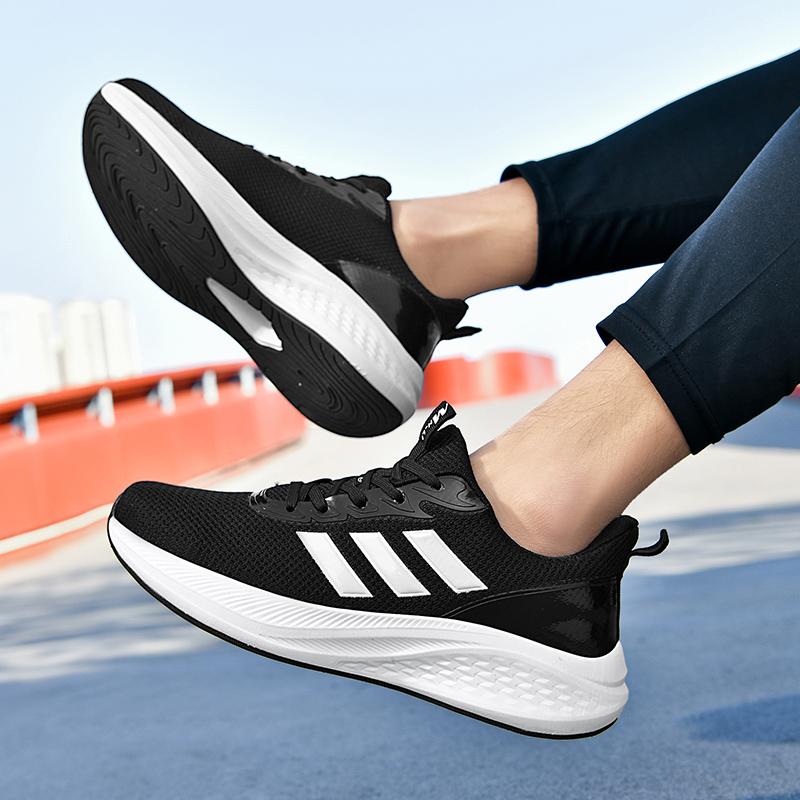 Ny Mode Herr- och Dam Fyra Säsonger Lågskurna Bekväma Skor Andningsbara Casual Löparskor