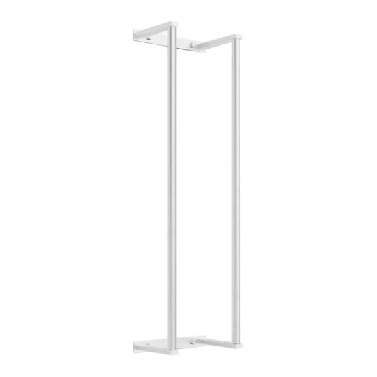 Towel Rack for Bathroom Wall Mounted Towel Rack Holds Rolled Towels Metal Towel Organizer for Small Bathrooms Guest Rooms RV