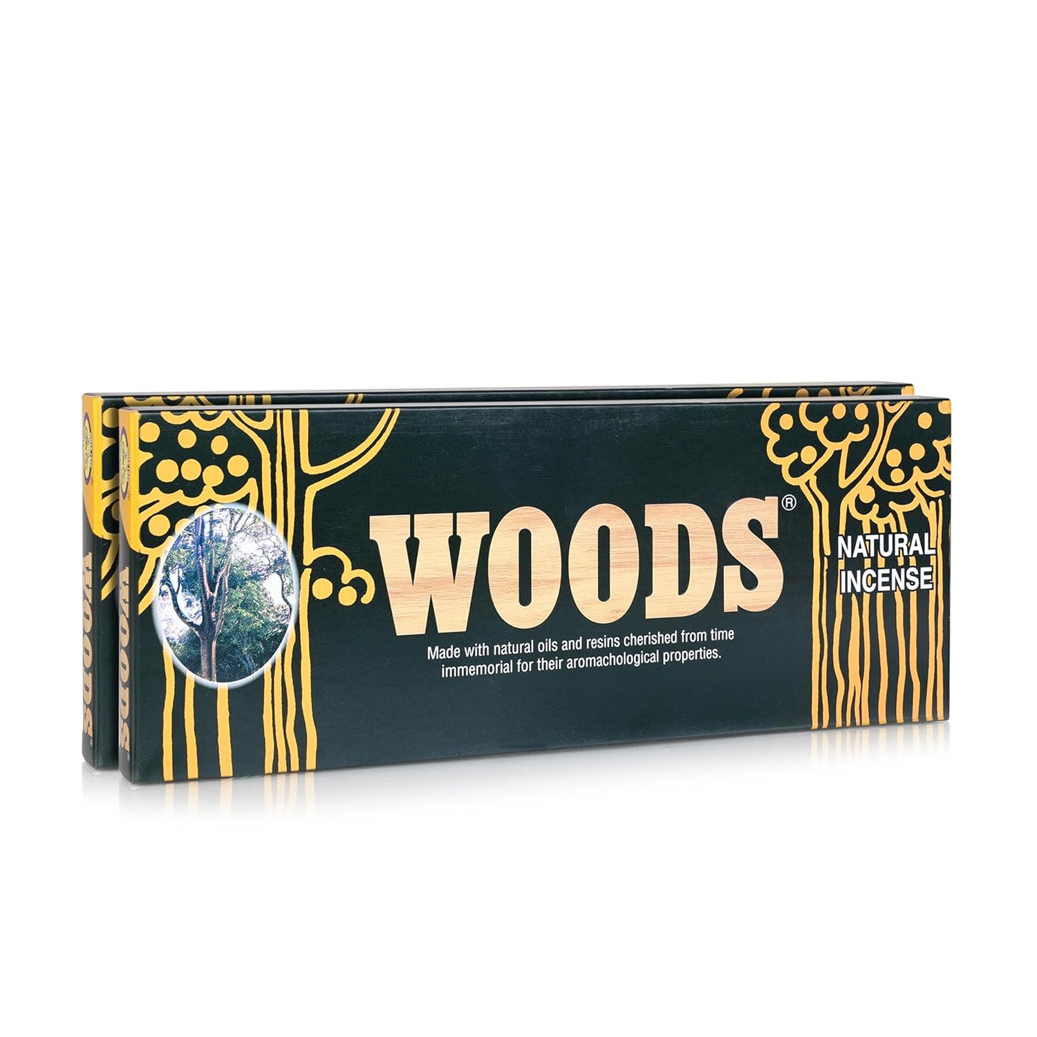 

Cycle Pure Woods Natural Incense Sticks 9 Inch Pack of 2 for Puja Meditation and Relaxing Aromatic Ambiance 70g